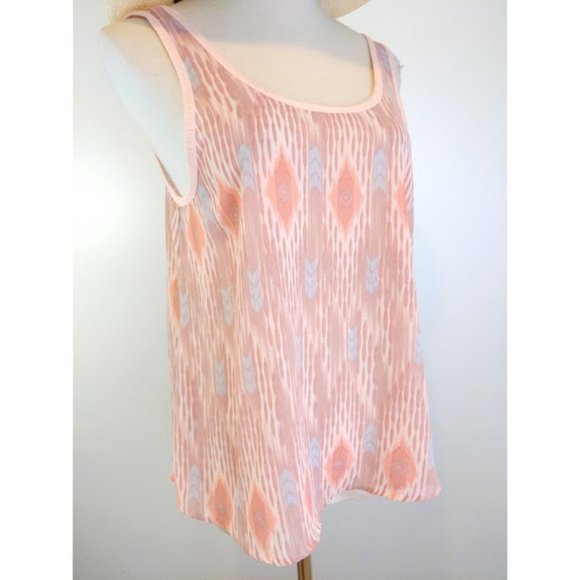 New With Tag Mudd Tank Top Sleeveless Scoop Neck Medium - Picture 3 of 11